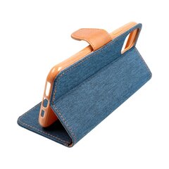 CANVAS Book case for SAMSUNG A15 navy blue kaina ir informacija | Kalendoriai, darbo knygos | pigu.lt