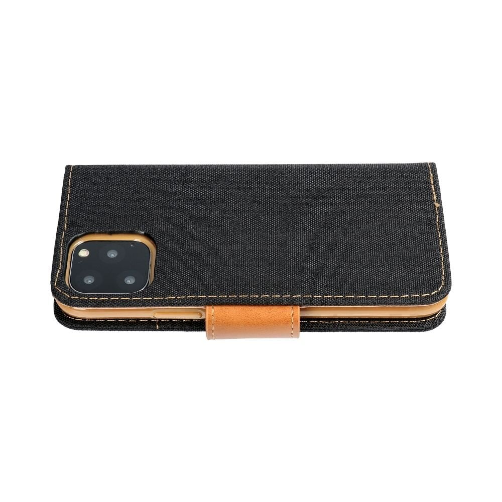 CANVAS Book case for SAMSUNG A05s black цена и информация | Kalendoriai, darbo knygos | pigu.lt