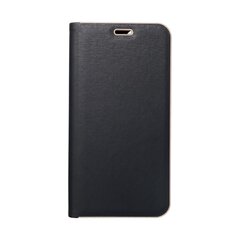 Чехол Luna Book Carbon для Xiaomi Mi 11, черный цена и информация | Чехлы для телефонов | pigu.lt