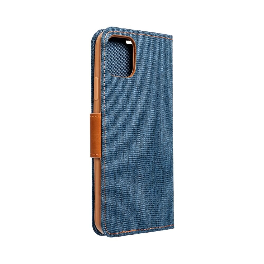 CANVAS Book case for XIAOMI Redmi 13C navy blue цена и информация | Kalendoriai, darbo knygos | pigu.lt