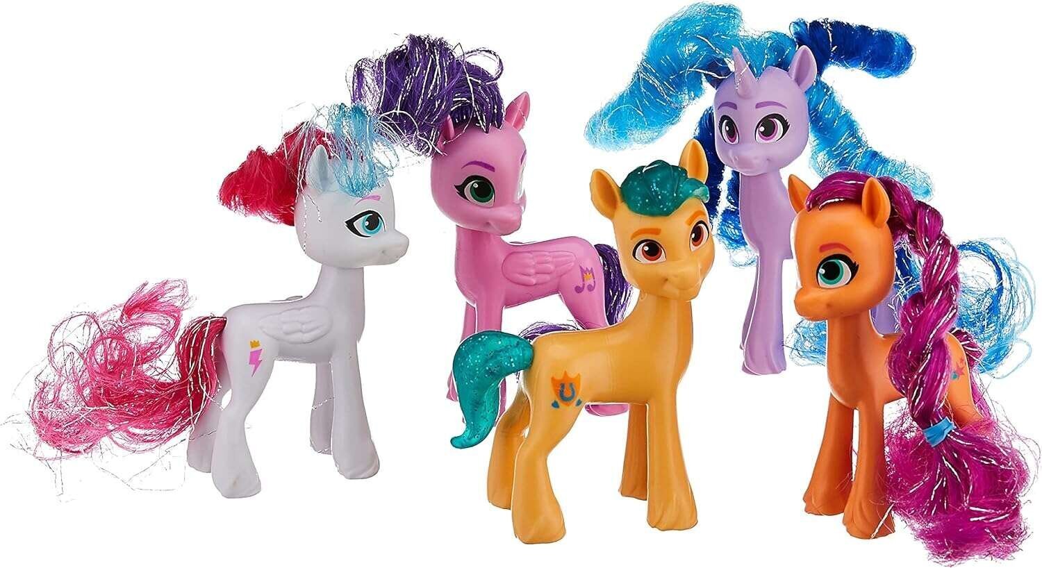 Vienaragių rinkinys My Little Pony Unicorn Party Celebration, 5 vnt. kaina ir informacija | Žaislai berniukams | pigu.lt