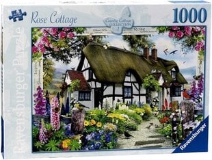 Dėlionė Ravensburger Rose Cottage, 1000 d. цена и информация | Пазлы | pigu.lt