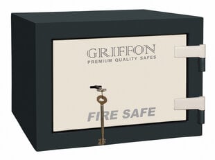 Seifas Griffon FS.32 K, 318x445x445 mm, juodas цена и информация | Сейфы | pigu.lt