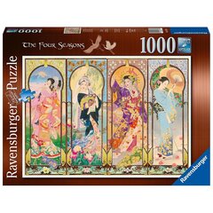 Dėlionė Keturi sezonai Ravensburger, 1000d. kaina ir informacija | Dėlionės (puzzle) | pigu.lt