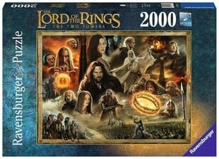 Ravensburger - Puzzle 2000 The Lord Of The Rings The Two Towers цена и информация | Пазлы | pigu.lt
