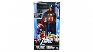 Figūrėlė Captain America Marvel Avengers Titan Hero Series Hasbro kaina ir informacija | Žaislai berniukams | pigu.lt