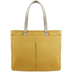 UNIQ torba na laptopa Hava 16" żółty|canary yellow RPET цена и информация | Чехлы для планшетов и электронных книг | pigu.lt