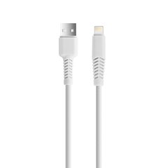Setty USB - Lightning cable 3 m 2A KSA-L-320 white цена и информация | Кабели для телефонов | pigu.lt
