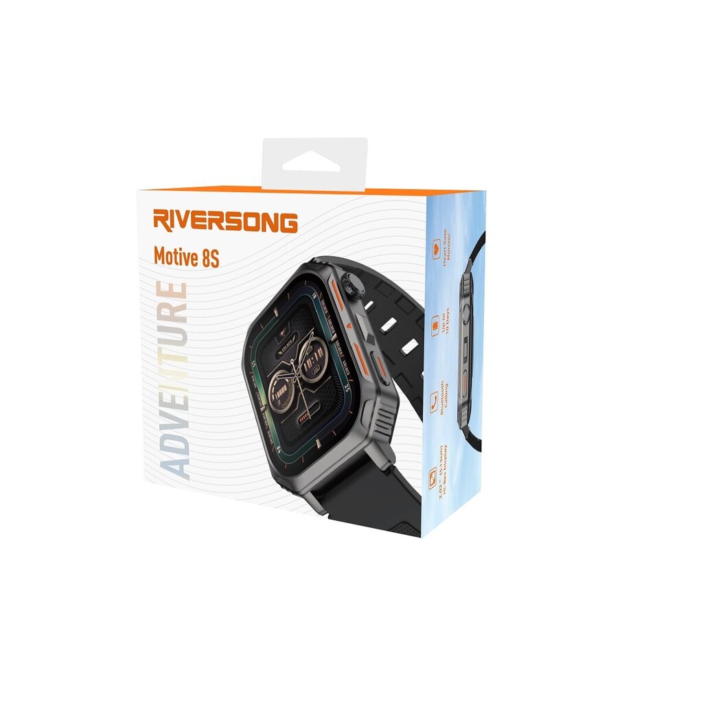 Riversong Motive 8S SW803 Space Grey цена и информация | Išmanieji laikrodžiai (smartwatch) | pigu.lt
