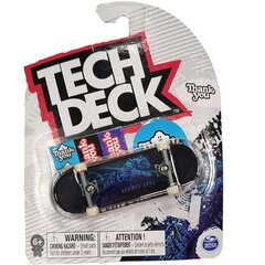 Pirštų riedlentė Spin Master Tech Deck Thank You blue tiger цена и информация | Игрушки для мальчиков | pigu.lt