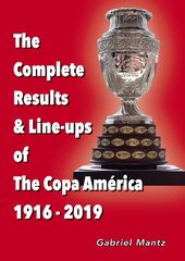 Complete Results & Line-ups of the Copa America 1916-2019 kaina ir informacija | Knygos apie sveiką gyvenseną ir mitybą | pigu.lt