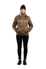 Luhta moteriška žieminė striukė HIETOINEN, šviesiai ruda kaina ir informacija | Striukės moterims | pigu.lt