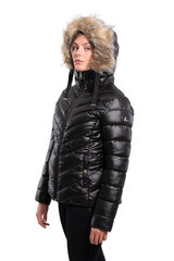 Luhta moteriška žieminė striukė HAUKILA, juoda kaina ir informacija | Striukės moterims | pigu.lt