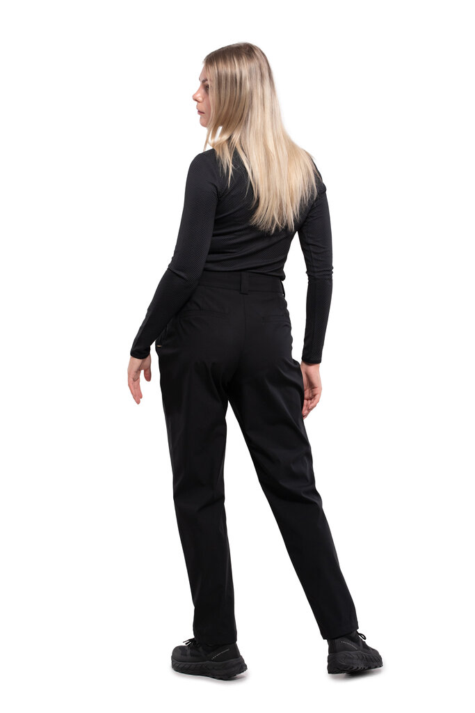 Luhta moteriškos softshell kelnės HUUMOLA, juodos kaina ir informacija | Kelnės moterims | pigu.lt