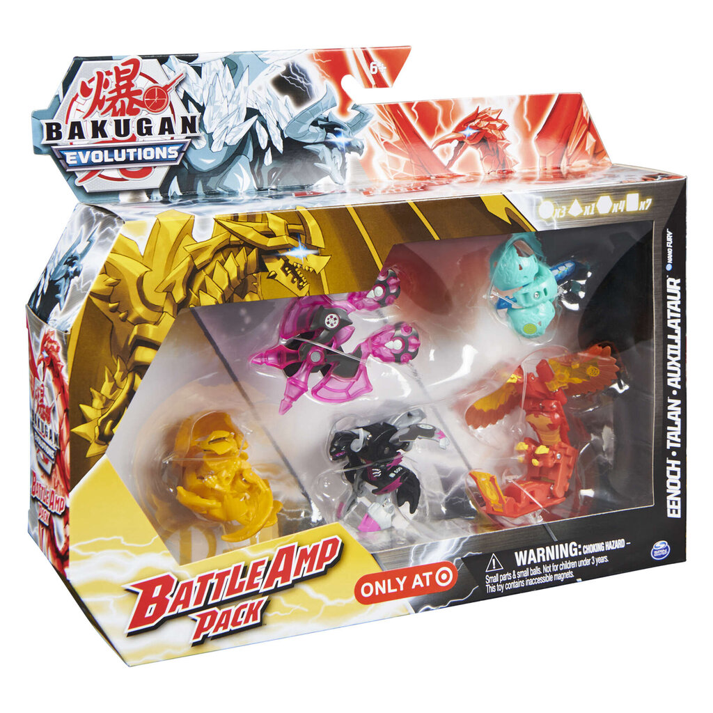 Figūrėlės Spin Master Bakugan Evolutions Battle AMP Pack цена | pigu.lt