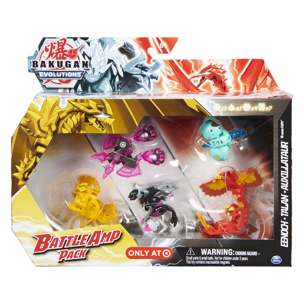 Figūrėlės Spin Master Bakugan Evolutions Battle AMP Pack цена | pigu.lt