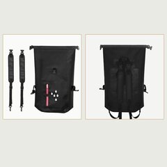 Neperšlampama kuprinė Shitec, 25 L, juoda цена и информация | Рюкзаки и сумки | pigu.lt