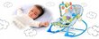 Sūpuoklė - kėdutė kūdikiui Ricokids 7302, blue kaina ir informacija | Gultukai ir sūpynės | pigu.lt