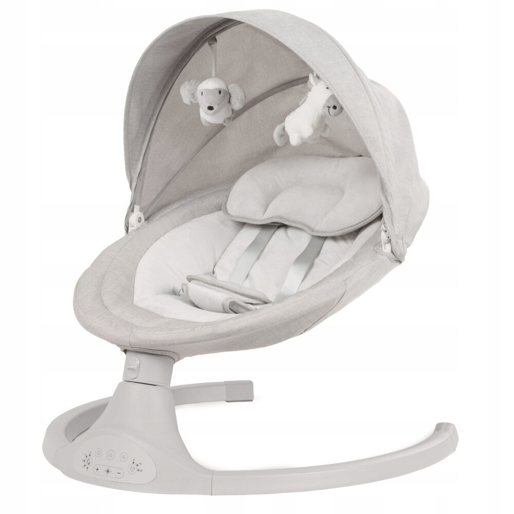 Sūpuoklė - kėdutė kūdikiui Kidwell Luxi 2in1, grey цена и информация | Gultukai ir sūpynės | pigu.lt
