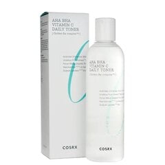 Šveičiamasis tonikas su vitaminu C Cosrx Refresh AHA/BHA Vitamin C Daily Toner, 150 ml kaina ir informacija | Veido prausikliai, valikliai | pigu.lt