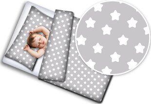 Babymam vaikiškas patalynės komplektas Žvaigždės, 120x90, 2 dalių kaina ir informacija | Patalynė kūdikiams, vaikams | pigu.lt