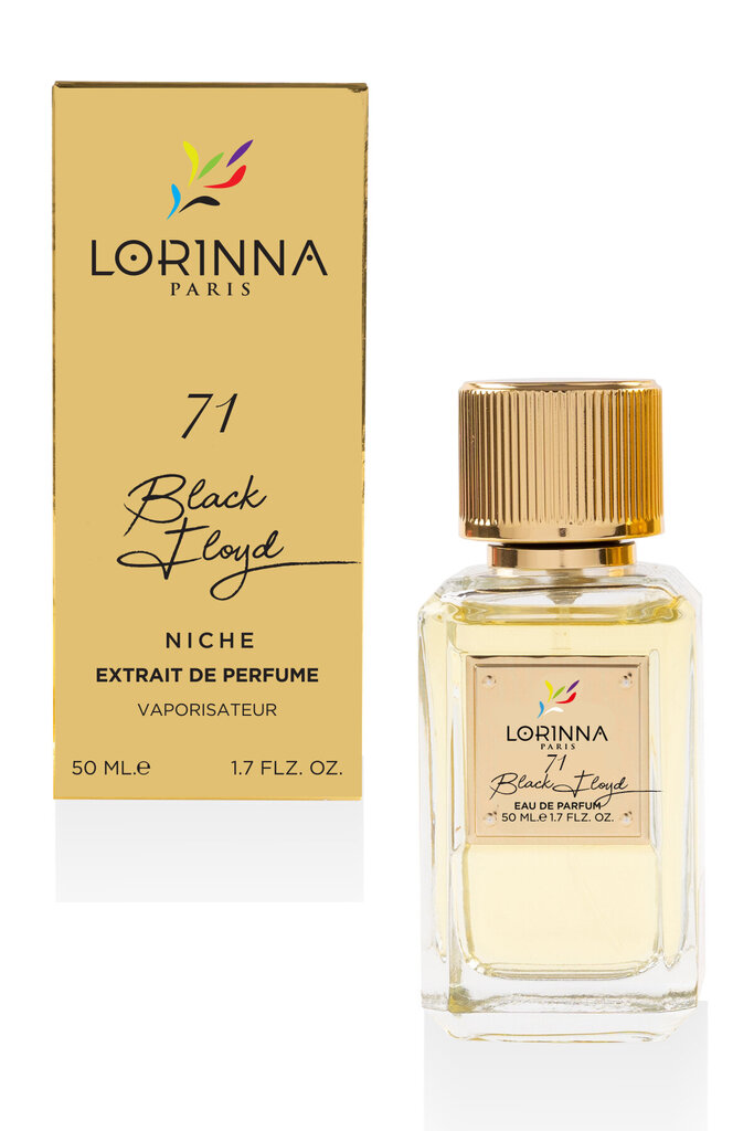 Kvapusis vanduo Lorinna Black Floyd EDP moterims/vyrams, 50 ml цена и информация | Kvepalai moterims | pigu.lt