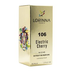 Kvapusis vanduo Lorinna Electric Cherry EDP moterims/vyrams, 50 ml kaina ir informacija | Kvepalai moterims | pigu.lt