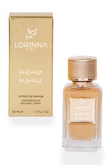 Ароматная вода Mango Manga Lorinna для женщин/мужчин, 50 мл цена и информация | Женские духи | pigu.lt