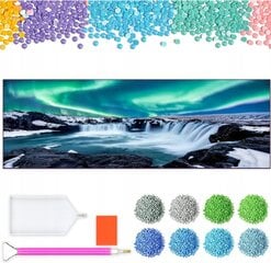 Deimantinė mozaika 5D,Aurora 100 x 35cm kaina ir informacija | Deimantinės mozaikos | pigu.lt
