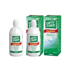 Раствор Для Контактных Линз OPTI-FREE Express 355ml 2 x Бутылки цена и информация | Растворы для контактных линз | pigu.lt