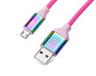 Premium USB A - Micro USB Rainbow - Real-El kaina ir informacija | Adapteriai, USB šakotuvai | pigu.lt