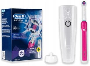 Oral-B Pro 750 803333884 kaina ir informacija | Elektriniai dantų šepetėliai | pigu.lt