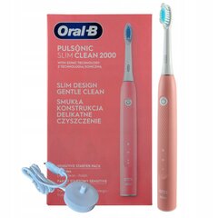 Oral-B Pulsonic Slim Clean 2000 kaina ir informacija | Elektriniai dantų šepetėliai | pigu.lt