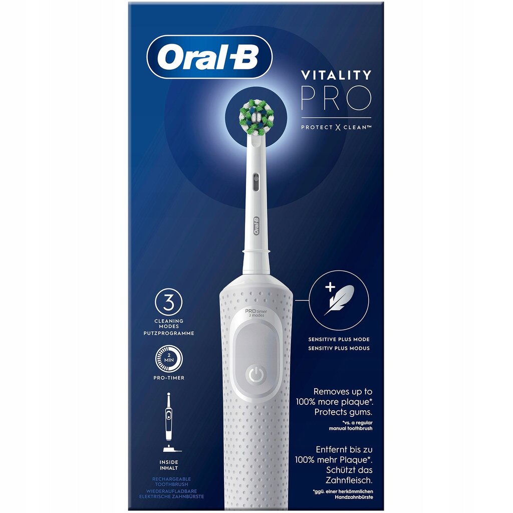 Oral-B Vitality Pro kaina ir informacija | Elektriniai dantų šepetėliai | pigu.lt
