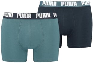 Мужские боксеры PUMA, 2 пары, синие/темно-синие, 906823 29 18678 цена и информация | Трусы | pigu.lt