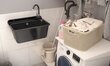 Ekonomiška kriauklė virtuvės maišytuvas Nexo kaina ir informacija | Virtuvinės plautuvės | pigu.lt