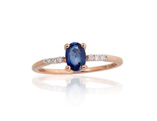 Auksinis žiedas su deimantais moterims Diamond Sky „Grace XIV“ kaina ir informacija | Žiedai | pigu.lt