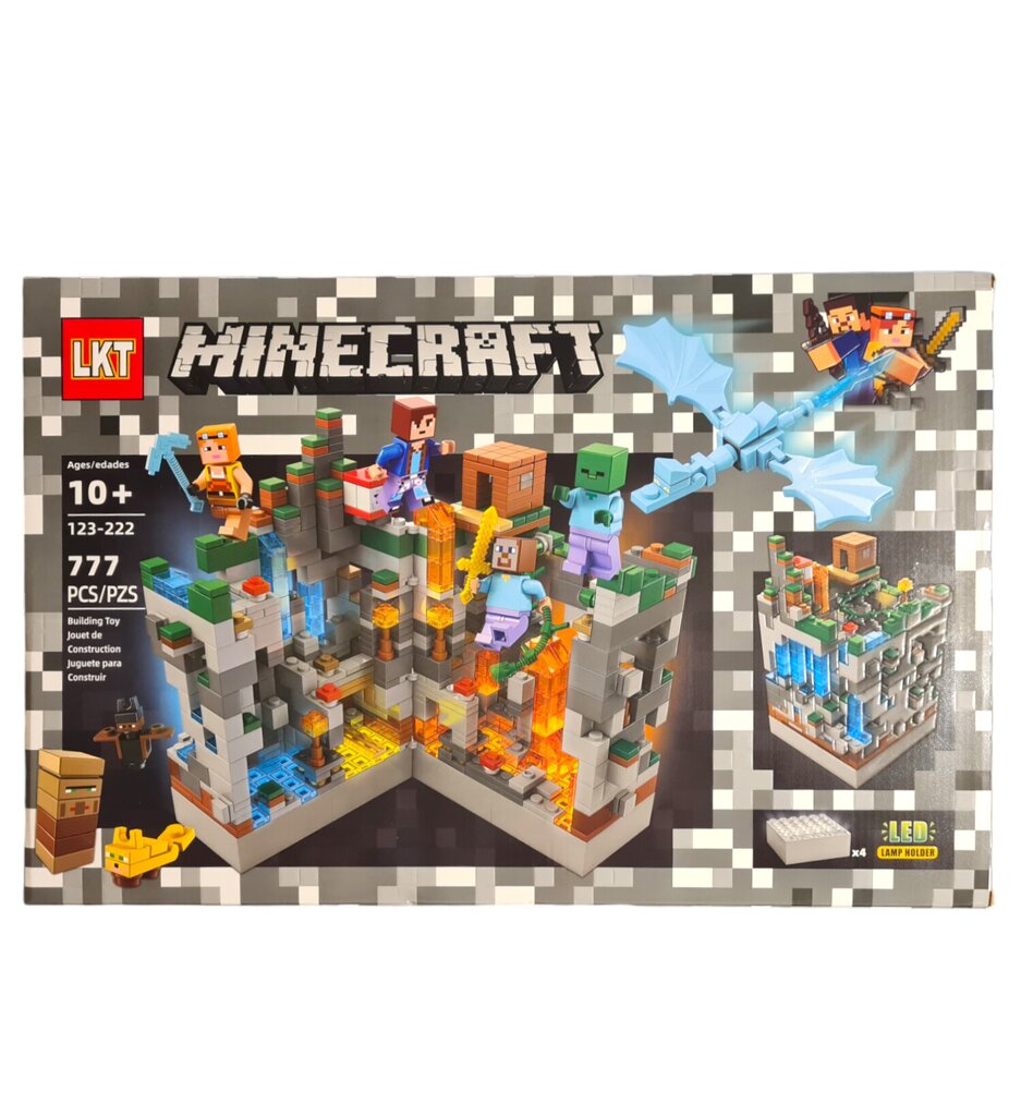 Konstruktorius Minecraft tvirtovė, 777 d. kaina ir informacija | Konstruktoriai ir kaladėlės | pigu.lt