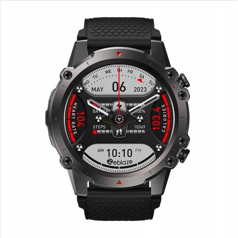 Smartwatch Zeblaze Vibe 7 Lite (Black) kaina ir informacija | Išmanieji laikrodžiai (smartwatch) | pigu.lt