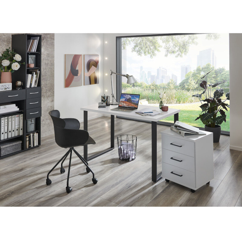 Rašomasis stalas Aatrium Home Desk, 120x70x75, baltas kaina ir informacija | Kompiuteriniai, rašomieji stalai | pigu.lt