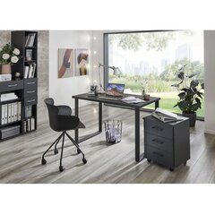 Rašomasis stalas Aatrium Home Desk, 160x70x75, juodas kaina ir informacija | Kompiuteriniai, rašomieji stalai | pigu.lt