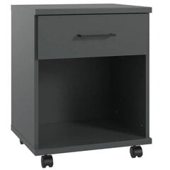 Stalčių dėžė Aatrium Home Desk, 46x40x58 cm, juoda kaina ir informacija | Kompiuteriniai, rašomieji stalai | pigu.lt
