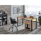Stalčių dėžė Aatrium Home Desk, 46x40x58 cm, ruda kaina ir informacija | Kompiuteriniai, rašomieji stalai | pigu.lt