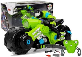 Nuotoliniu būdu valdomas Drift motociklas, žalias kaina ir informacija | Žaislai berniukams | pigu.lt
