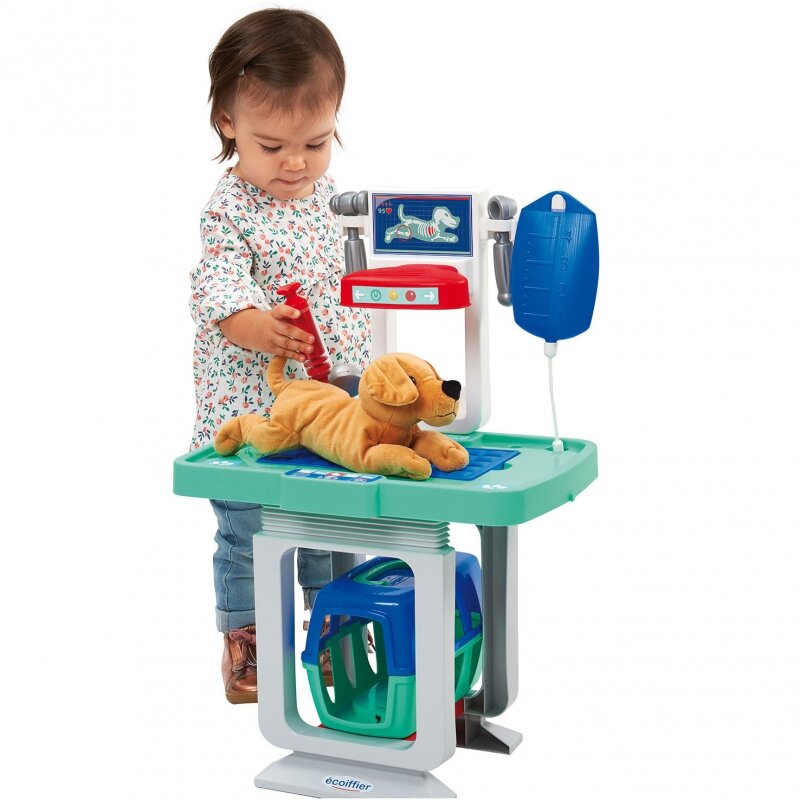 Vaikiškas veterinarijos centras 15 vnt., Ecoiffier kaina ir informacija | Žaislai mergaitėms | pigu.lt