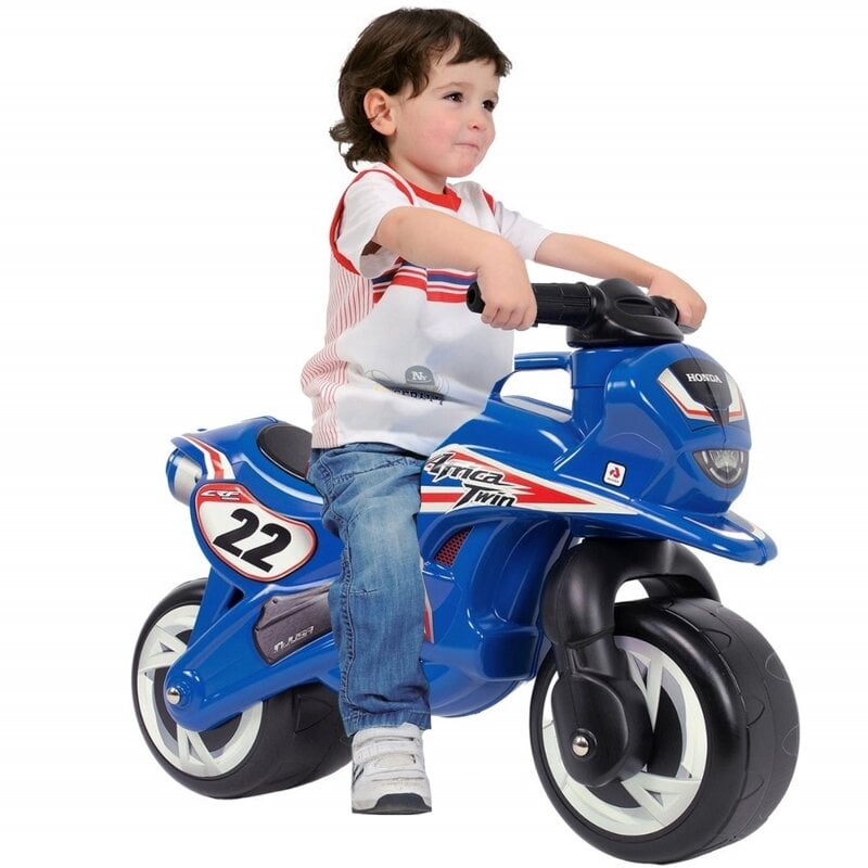 Paspiriamas balansinis motociklas Injusa Honda Racer Runner, mėlynas kaina ir informacija | Balansiniai dviratukai | pigu.lt
