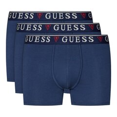 Guess trumpikės vyrams, mėlynos, 3 vnt. цена и информация | Трусы | pigu.lt