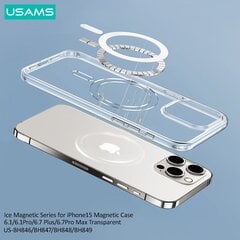 Usams BH848 Ice-Magnet iPhone 15plus  цена и информация | Чехлы для телефонов | pigu.lt