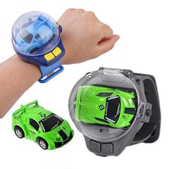 Laikrodžiu valdomas RC automobilis, žalias kaina ir informacija | Žaislai berniukams | pigu.lt