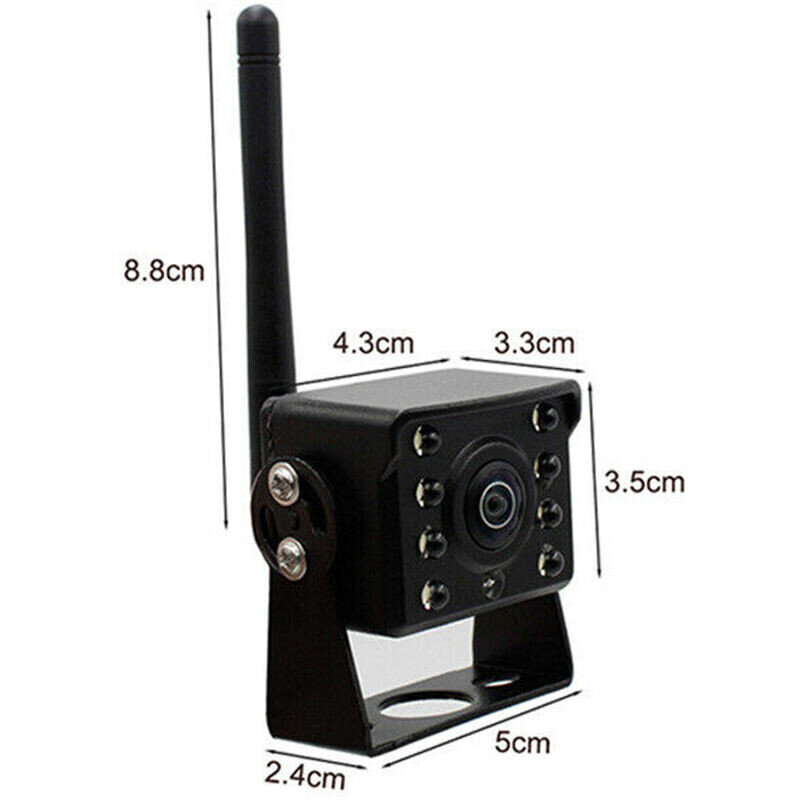 King audio-25 Wifi belaidė parkavimo kamera kaina ir informacija | Automagnetolos, multimedija | pigu.lt
